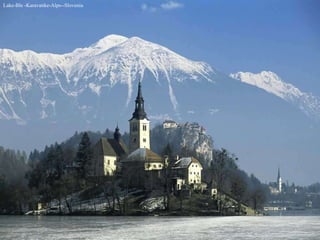 Lake-Ble -Karavanke-Alps--Slovenia 