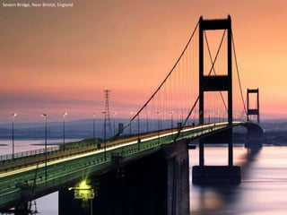 Severn Bridge, Near Bristol, England 
