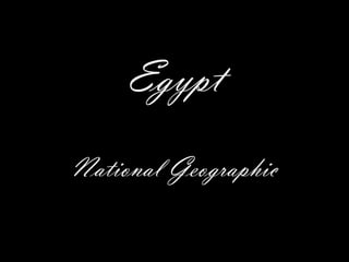 Egypt National Geographic  