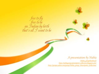 A presentation by Nubia
                                            Nubia_group@yahoo.fr
               http://nubiagroup-powerpoint-collection.blogspot.com/
http://groups.yahoo.com/group/Nubia_group_Powerpoint_Collection/
 