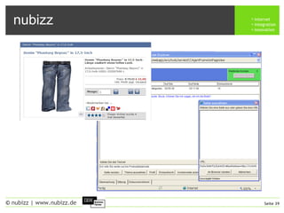 nubizz internet
integration
innovation
Seite 39© nubizz | www.nubizz.de
 