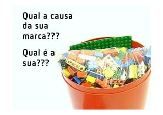 Qual a causa
da sua
marca???
Qual é a
sua???
 