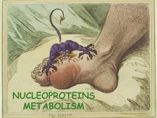 NUCLEOPROTEINS
METABOLISM

 