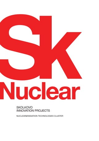 SKOLKOVO 
INNOVATION PROJECTS 
NUCLEAR&RADIATION TECHNOLOGIES CLUSTER  