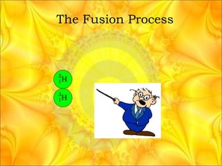 The Fusion Process H 2 1 H 3 1 
