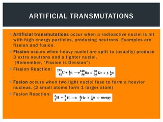 Nuclear Chemistry - New York State Regents | PPTX