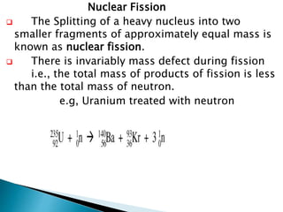 Nuclear chemistry of the particles | PPTX