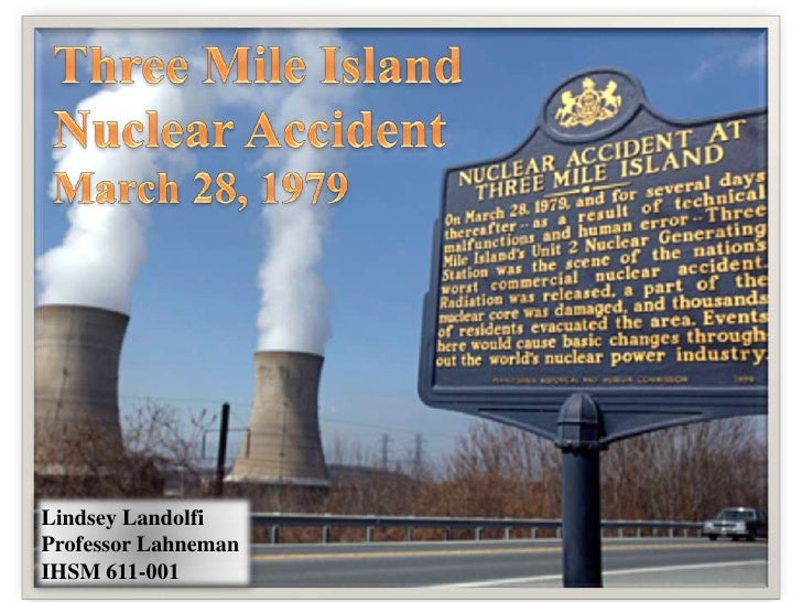 Three mile island accident map image