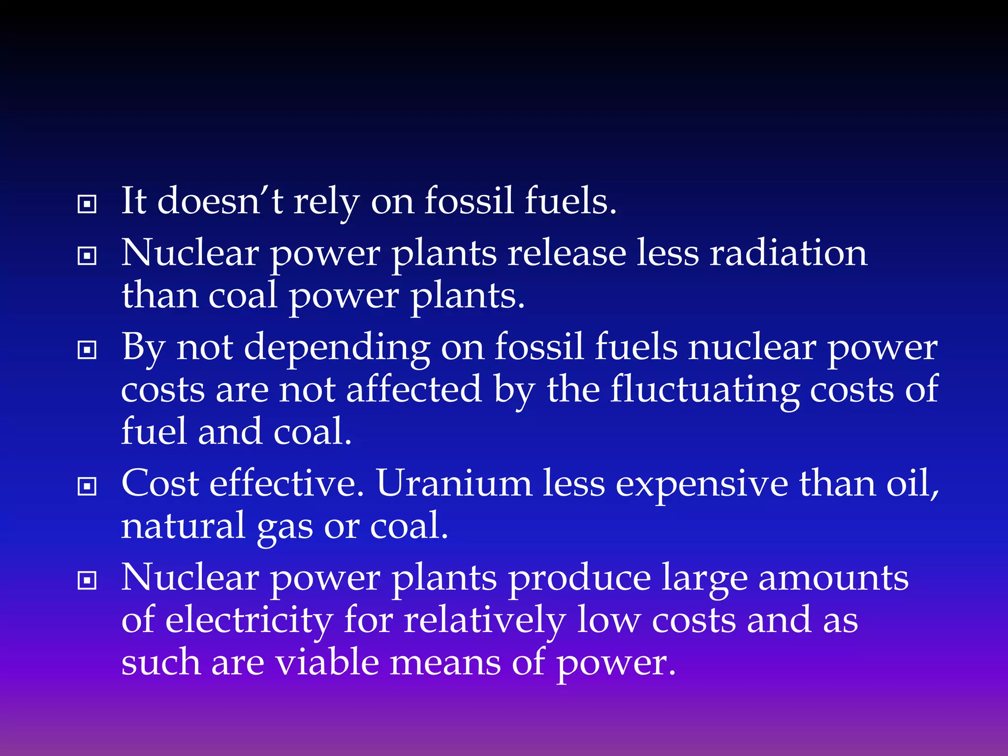 Nuclear energy merits and demerits | PPTX | Power and Energy Industry