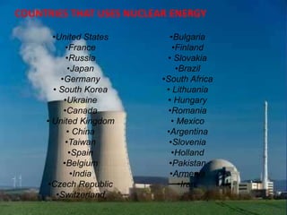 According to the International Atomic Energy
Agency, there were 436 nuclear power plants in
               operation in 20...