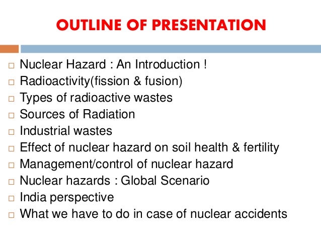 Nuclear Hazard