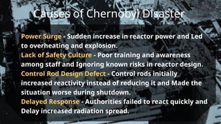 Nuclear Hazards and Disasters by Vineet Nilee | PPTX