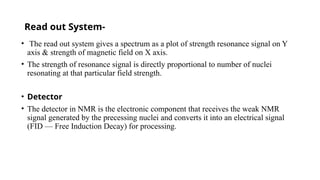 Spectrocopy Read Out Comprehensive Introduction to Nuclear Magnetic Resonance (NMR ...