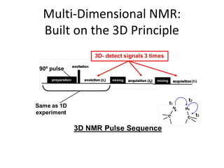 Multi-Dimensional NMR:
Built on the 3D Principle
 