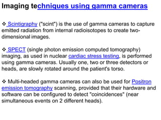 Nuclear medicine and its applications | PPTX