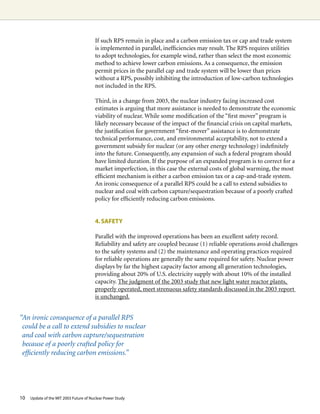 MIT - Future of Nuclear Power | PDF