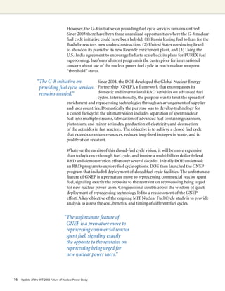 MIT - Future of Nuclear Power | PDF