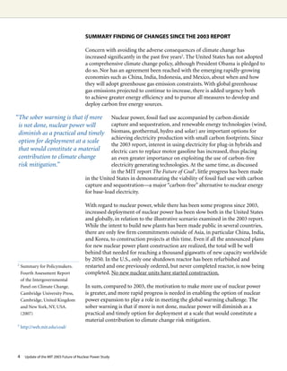 MIT - Future of Nuclear Power | PDF