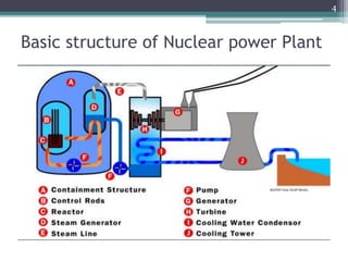 Basic structure of Nuclear power Plant
4
 