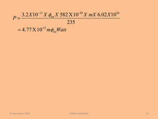 26 November 2020 DINESH PANCHAL 10
Wattm
XmXXXXX
P
nu
nu


12-
26-2811
10X4.77
235
1002.610X582102.3



 