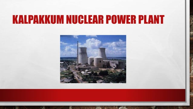 Nuclear power plants in india | PPTX