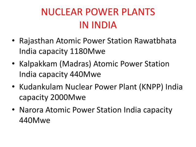 Nuclear Power Ppt