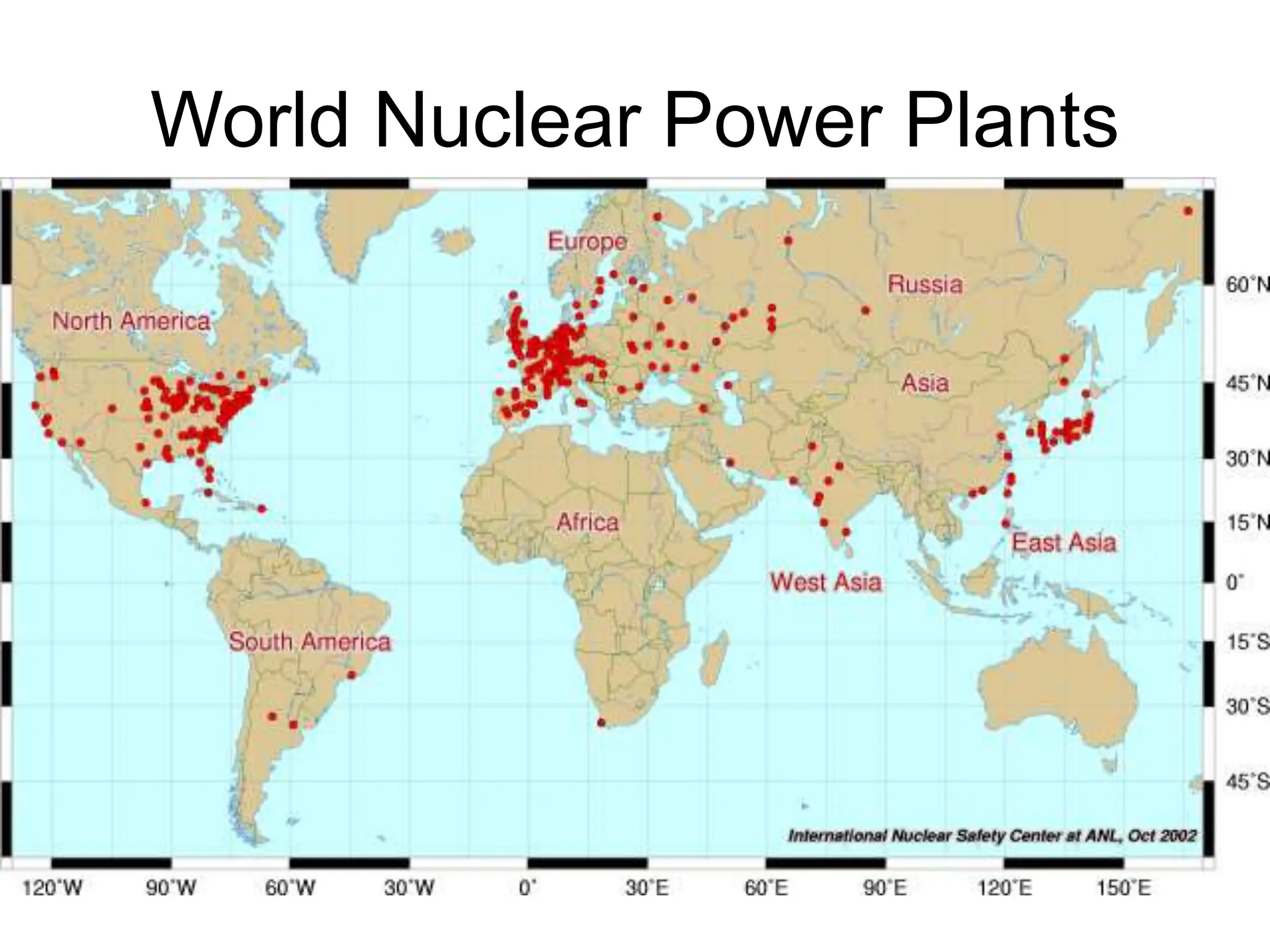 World Nuclear Power Plants
 