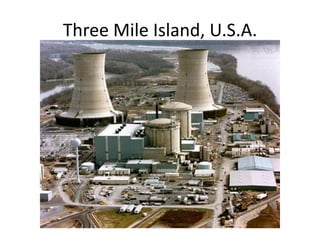 Three Mile Island, U.S.A.