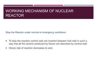 Nuclear reactor | PPTX