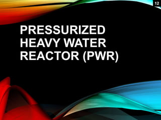 PRESSURIZED
HEAVY WATER
REACTOR (PWR)
112
 