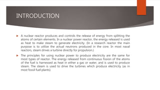 Nuclear Reactors | PPTX
