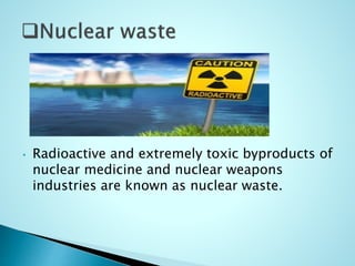 Nuclear waste disposal | PPT
