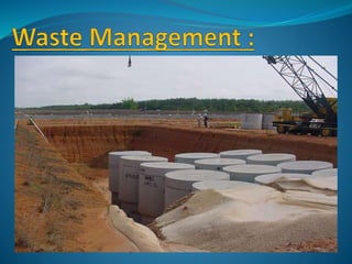 Nuclear waste disposal techniques | PPTX