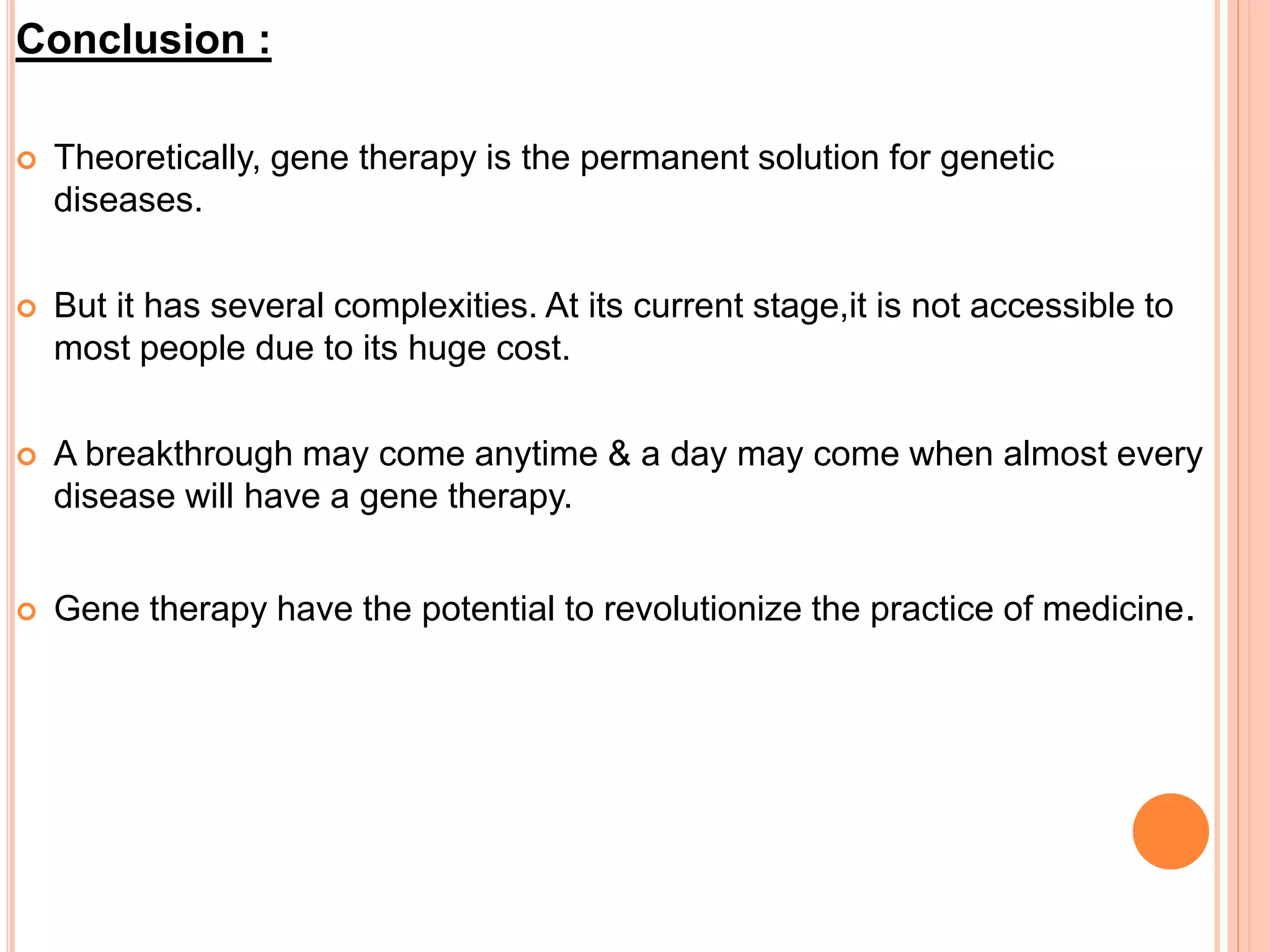 Nucleic acid based therapeutic delivery system | PPTX