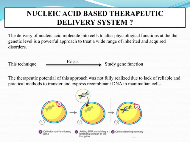 NUCLEIC ACID BASED THERAPEUTIC DELIVERY SYSTEM by pramesh..pptx