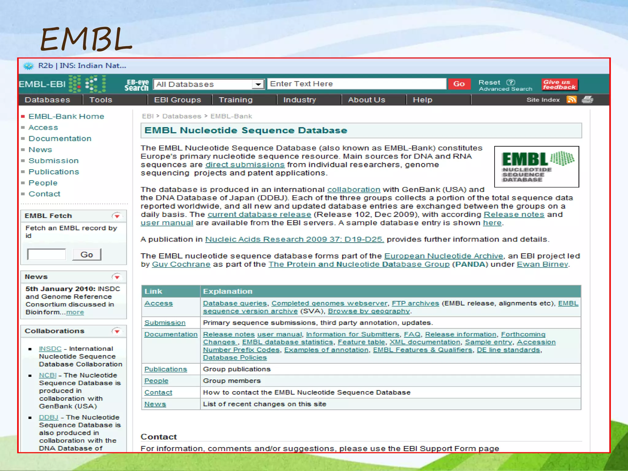 EMBL
 