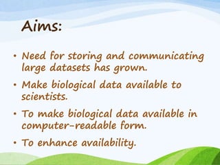 Nucleic acid database | PPTX