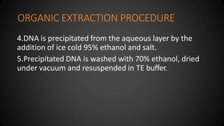 Nucleic acid extraction himanshu | PPTX