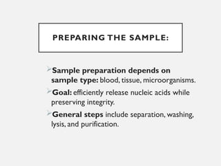 NUCLEIC ACID EXTRACTION TECHNIQUES ... MLS PRESENTATION.pptx