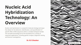 Comprehensive Overview of Nucleic Acid Hybridization Techniques and ...