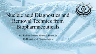 Nucleic acid diagnostic and removal technics from biopharmaceuticals | PPTX