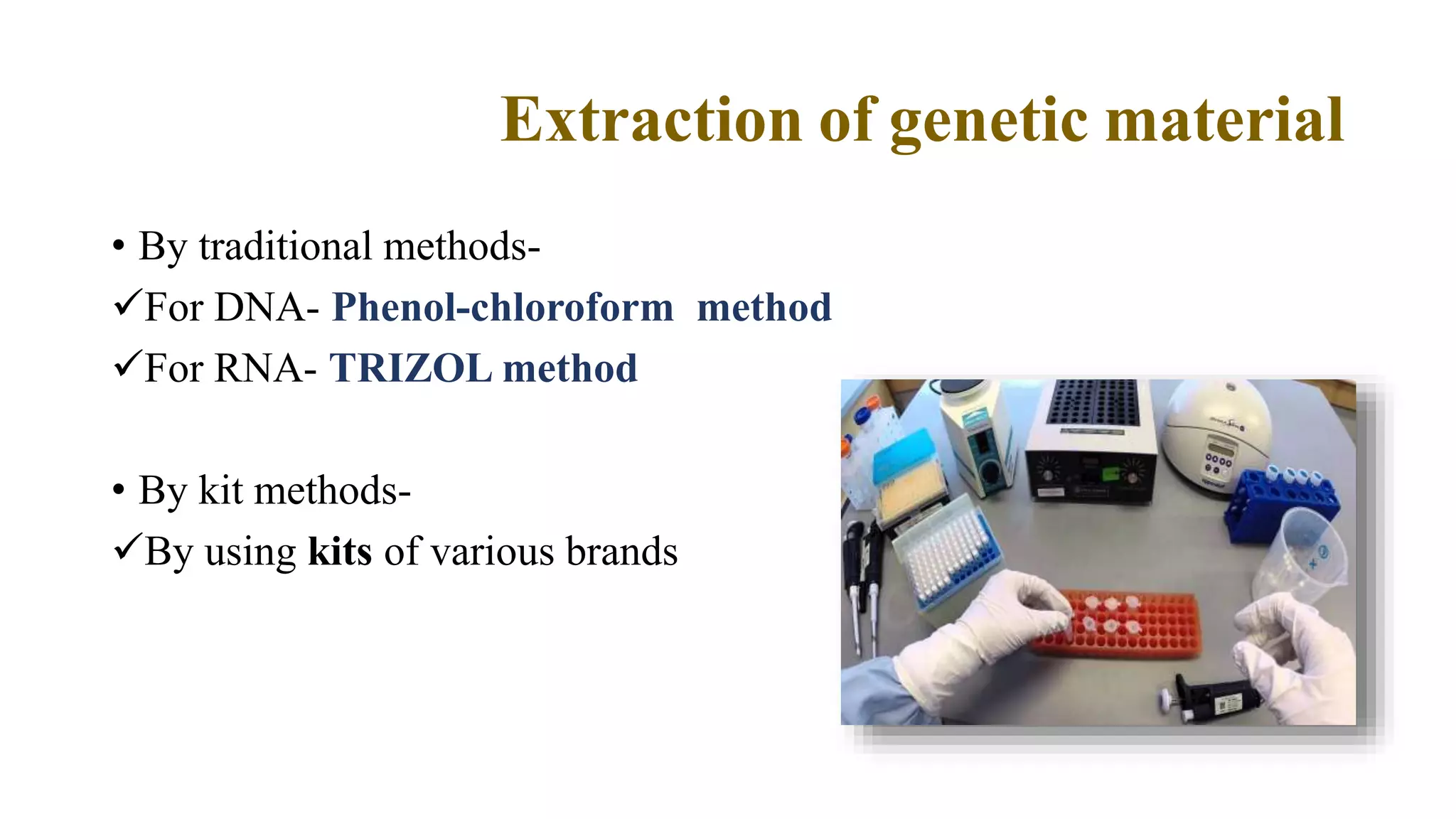Nucleic acid techniques in diagnostic microbiology | PPTX