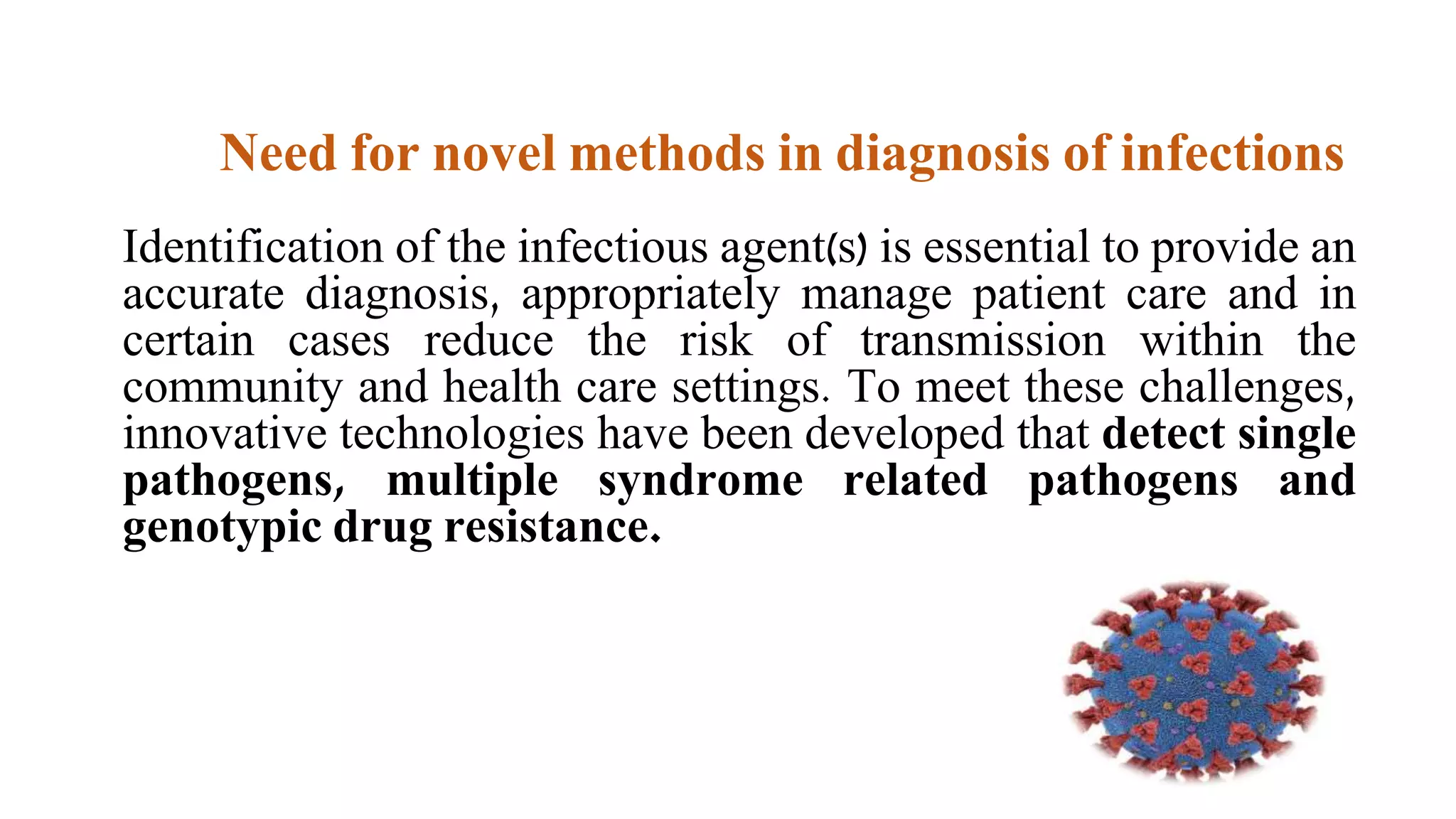 Nucleic acid techniques in diagnostic microbiology | PPTX
