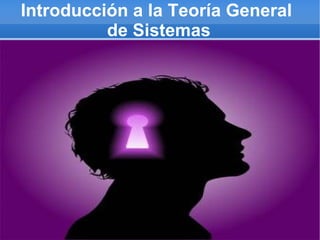 Introducción a la Teoría General  de Sistemas 