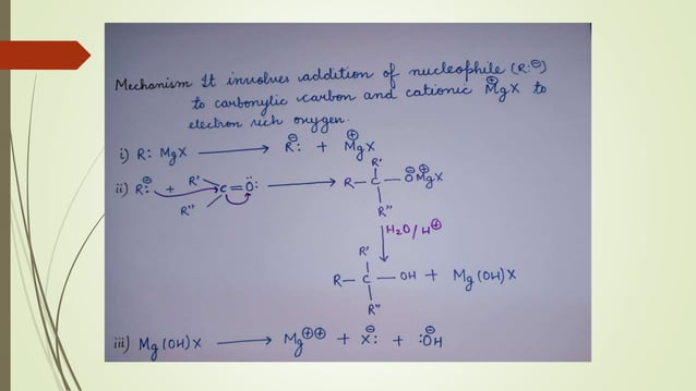 Compound Addition Nucleophilic Addition of carbonyl compounds.pptx | Chemistry | Science