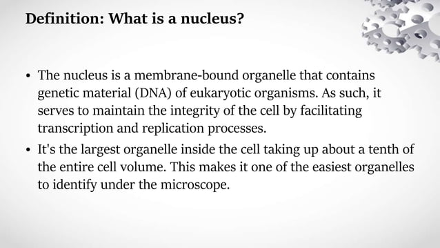 Nucleus Ppt Ppt