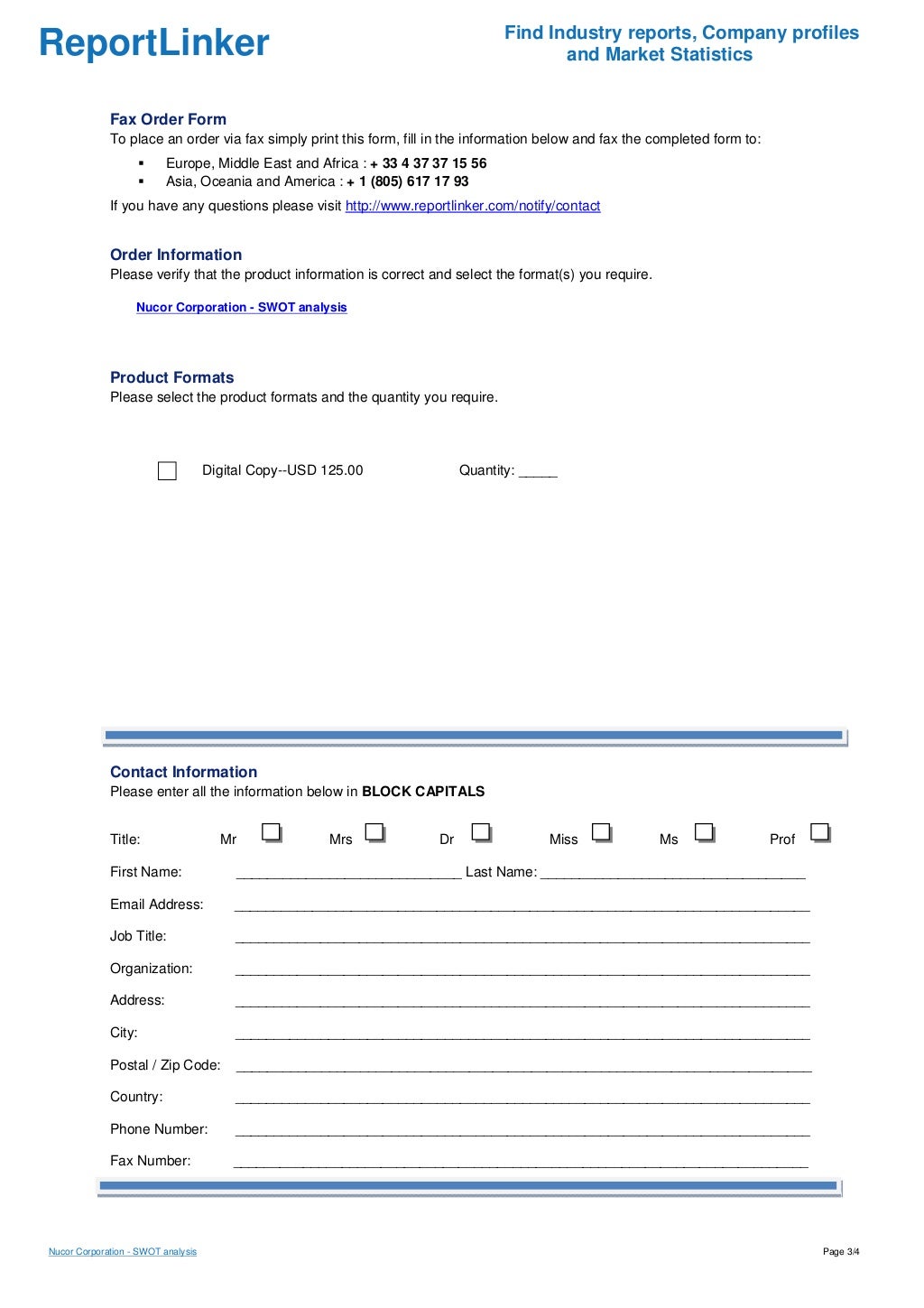 Swot analysis introduction example image