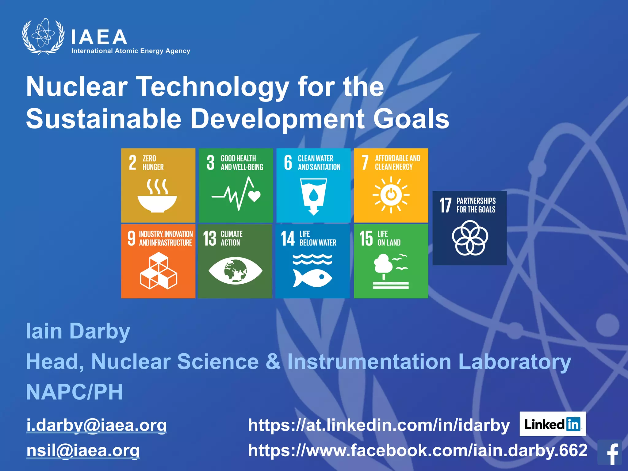 Nuclear Technology for the Sustainable Development Goals | PDF