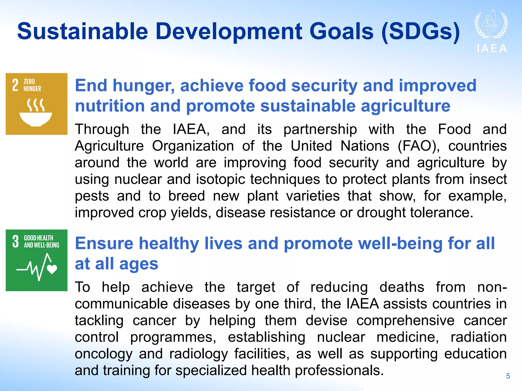 Nuclear Technology for the Sustainable Development Goals | PDF ...