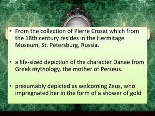 The word "odalisque" is French in form and originates from the Turkish odalık, meaning "chambermaid", from oda, "chamber" or "room". It can also be transliterated odahlic, odalisk, and odaliq. 
